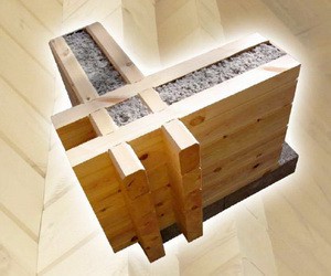 Технология строительства деревянной бани из двойного бруса